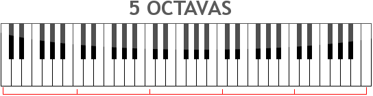 Manual hemisferio Privilegio Lección 3: Las notas del piano - EstudiarPiano.com