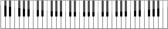 Piano de 61 teclas